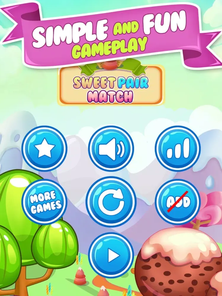 Capturas de pantalla de Sweet Pair Match iPad 