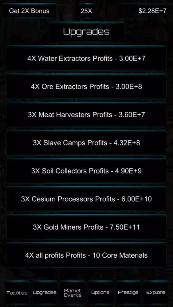 Capturas de pantalla de Planet Raiders Idle