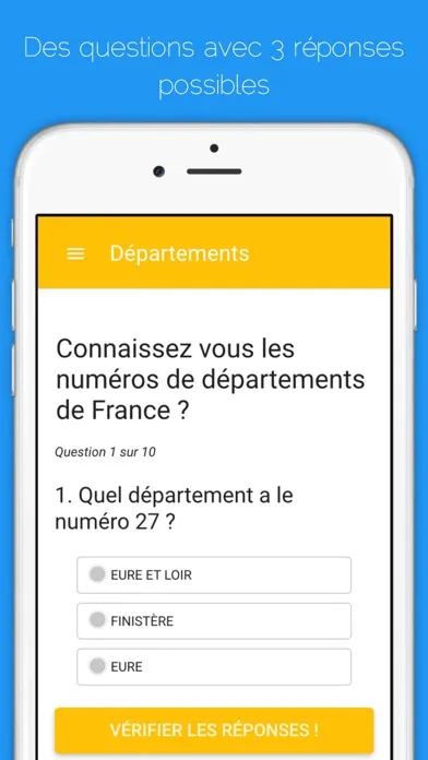 Géo Quiz France Screenshots