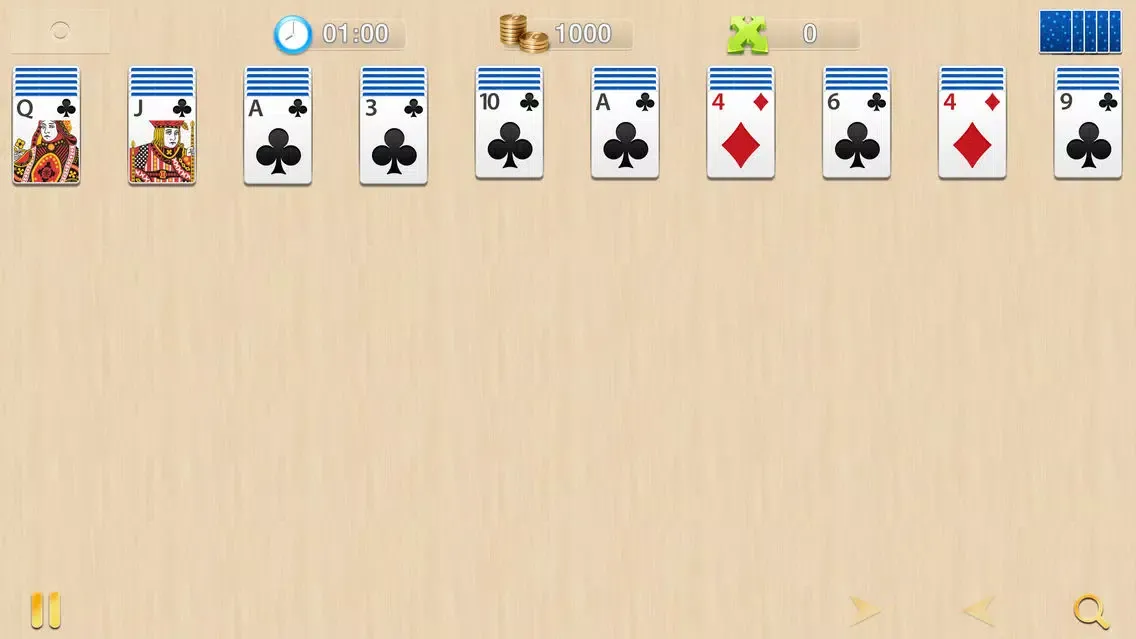 Zrzuty ekranu Spider Solitaire Classics
