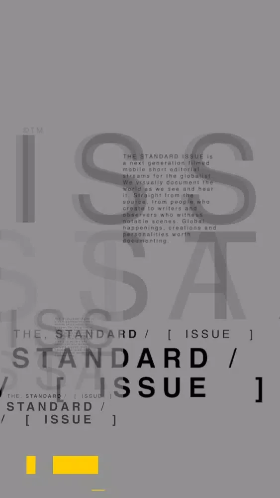 Tangkapan skrin THE STANDARD ISSUE