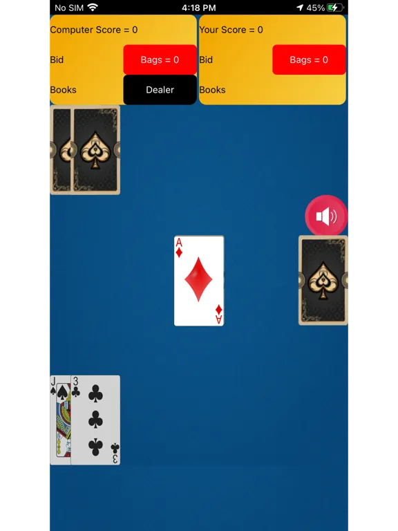 2 Player Spades iPad  स्क्रीनशॉट