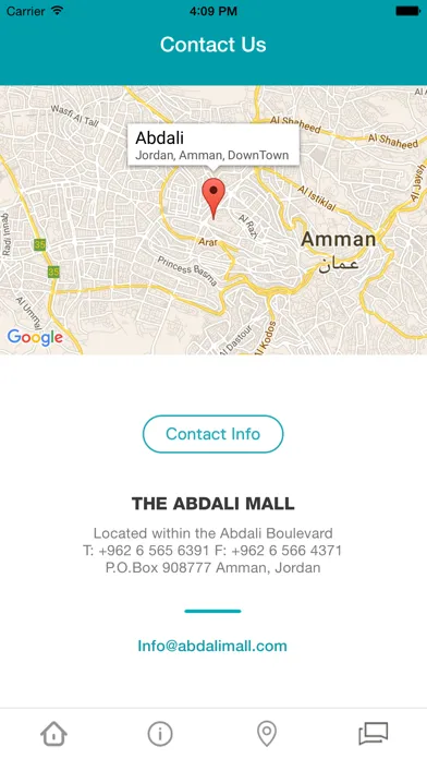 Capturas de tela do Abdali Mall