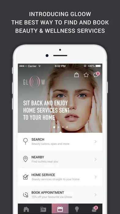 GLOOW - Book Beauty Services應用截圖