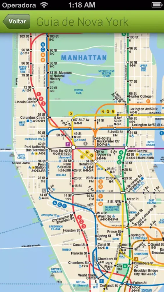 Guia de Nova York スクリーンショット