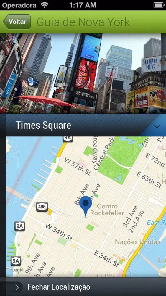 Guia de Nova York スクリーンショット