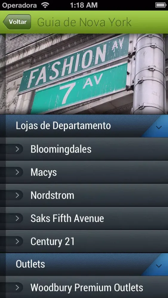 Guia de Nova York スクリーンショット