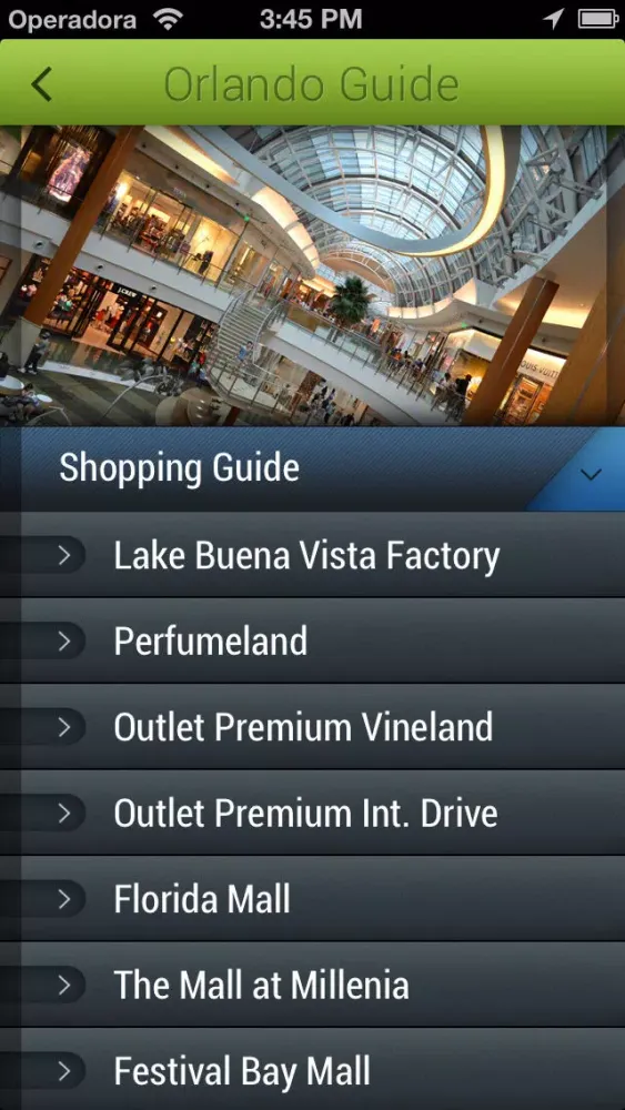 ภาพหน้าจอของ Orlando Guide