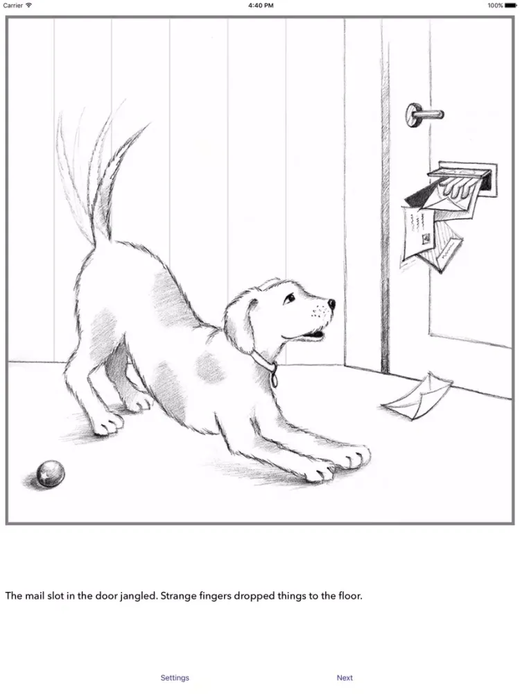 Persephone The Good Dog - Puzzle Story iPad 應用截圖
