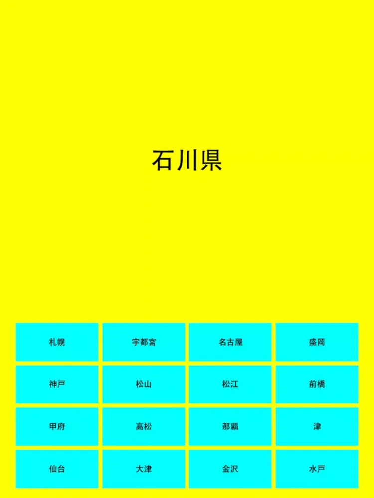 Screenshot di Prefectural capital in Japan iPad 