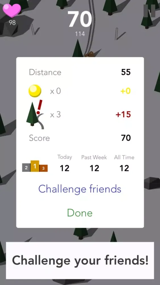 Ski Bear - Alpine Skiing Fun स्क्रीनशॉट
