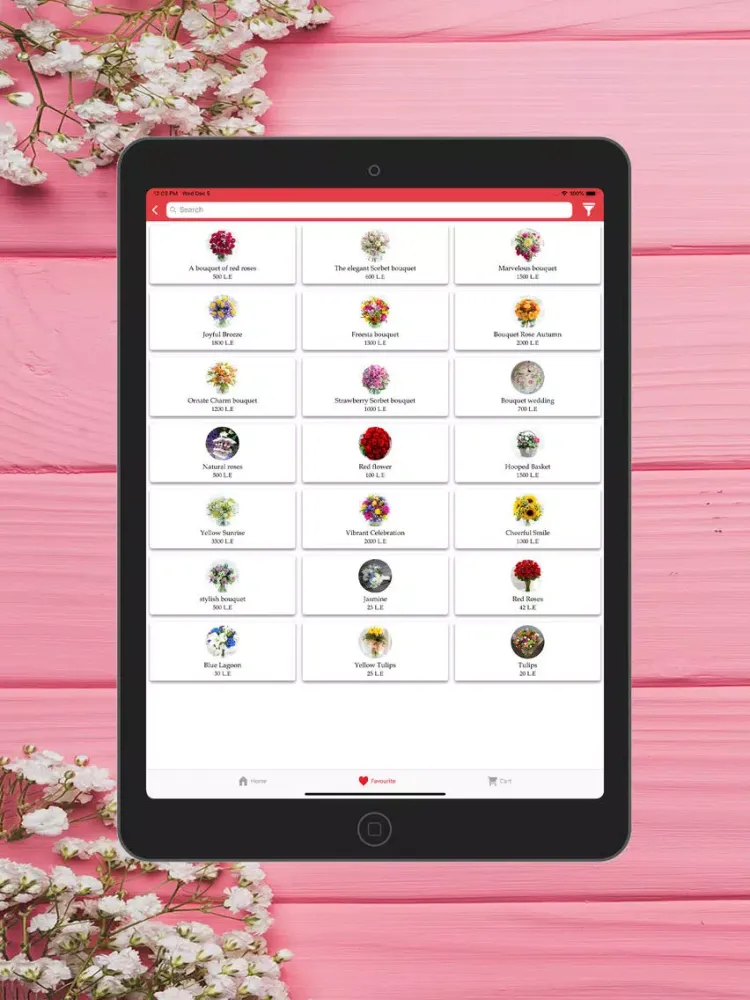 Скриншоты Bouquet Q8 iPad 