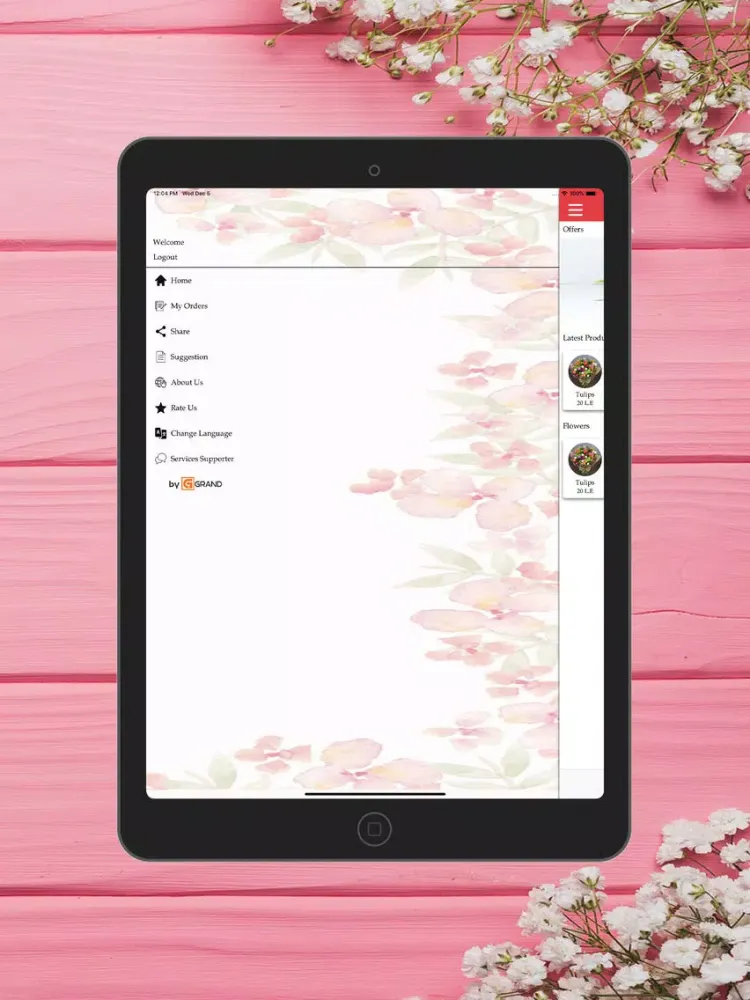 Скриншоты Bouquet Q8 iPad 