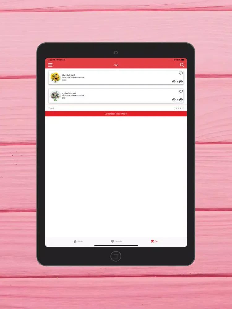Скриншоты Bouquet Q8 iPad 