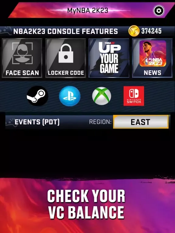 MyNBA2K23 iPad  স্ক্রিনশট