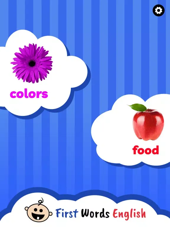 BCA First Words English Paid iPad 应用截图