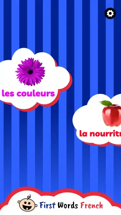 Tangkapan layar BCA First Words French Paid