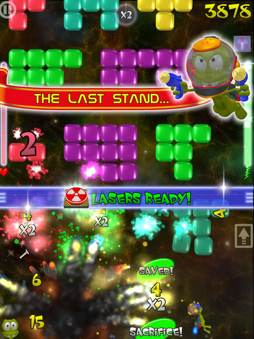 Tangkapan layar Bricks Trouble Origins iPad 