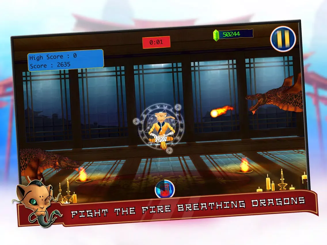 The Cat Monk HD iPad  スクリーンショット