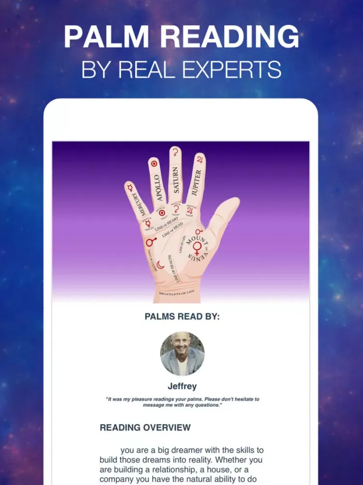 Palmistry Live & Horoscope iPad  스크린샷