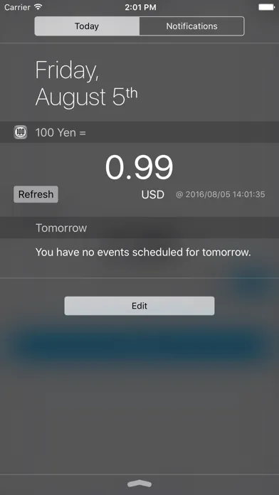 Screenshot di Yen Converter