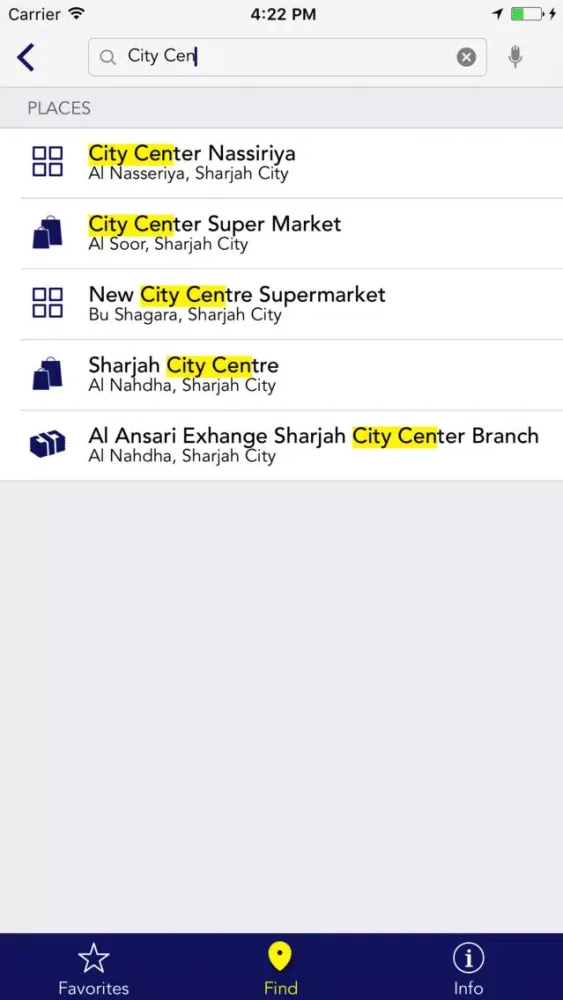 Capturas de pantalla de Sharjah Postal Code