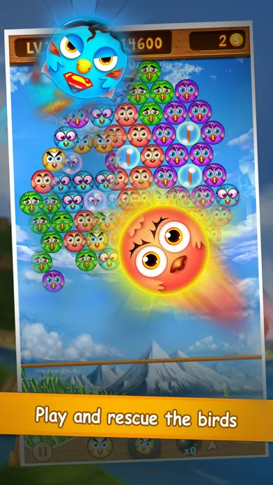 Скриншоты Bubble Bird Shooter: Bird Kingdom