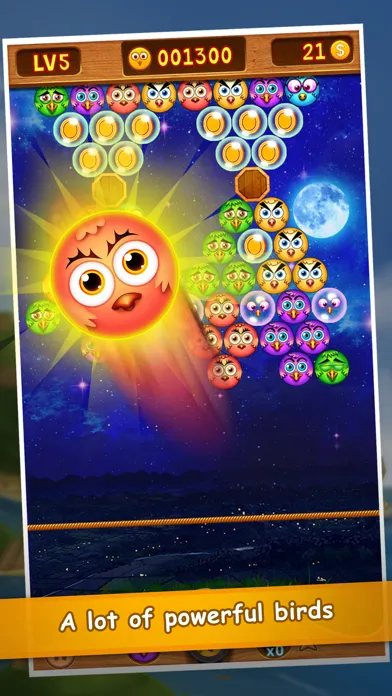 Скриншоты Bubble Bird Shooter: Bird Kingdom