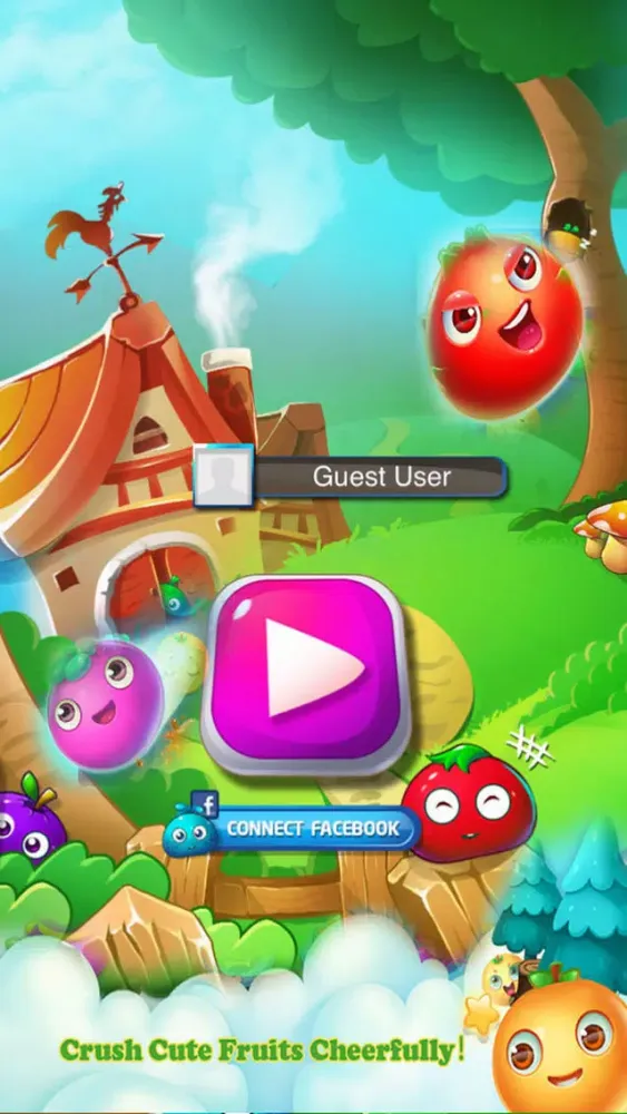 Happy Farm Story: Fruit Match Mania应用截图