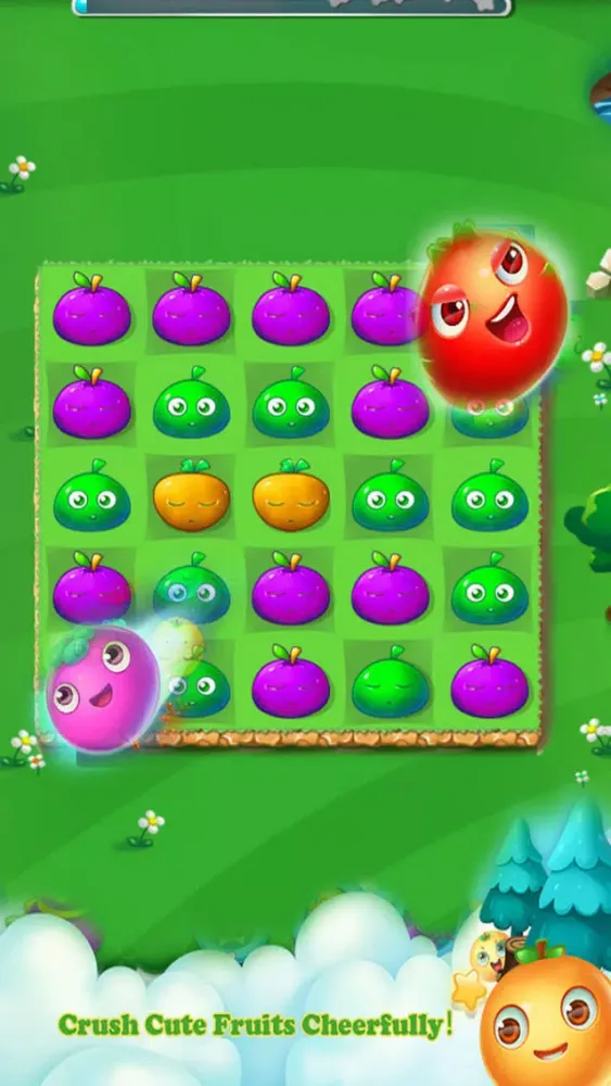 Happy Farm Story: Fruit Match Mania应用截图