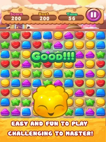 Sugar Cookie Crush- Cake Clicker iPad  Ekran Görüntüleri