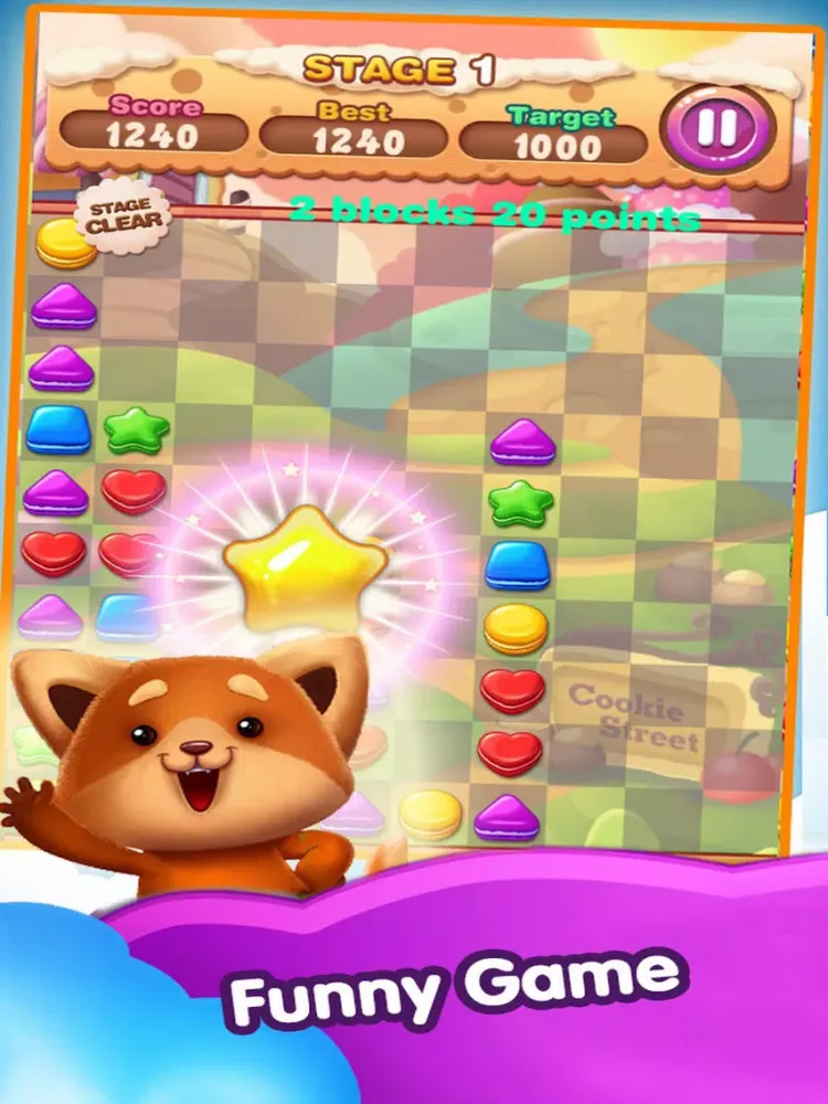 Cookie Break - Brick Break Edition iPad  스크린샷