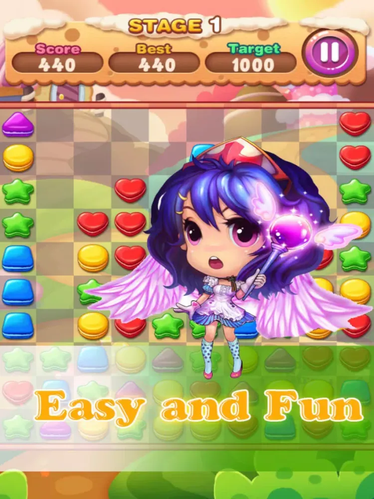 Pastry Smash Match 3 Candy iPad  سکرین شاٹس