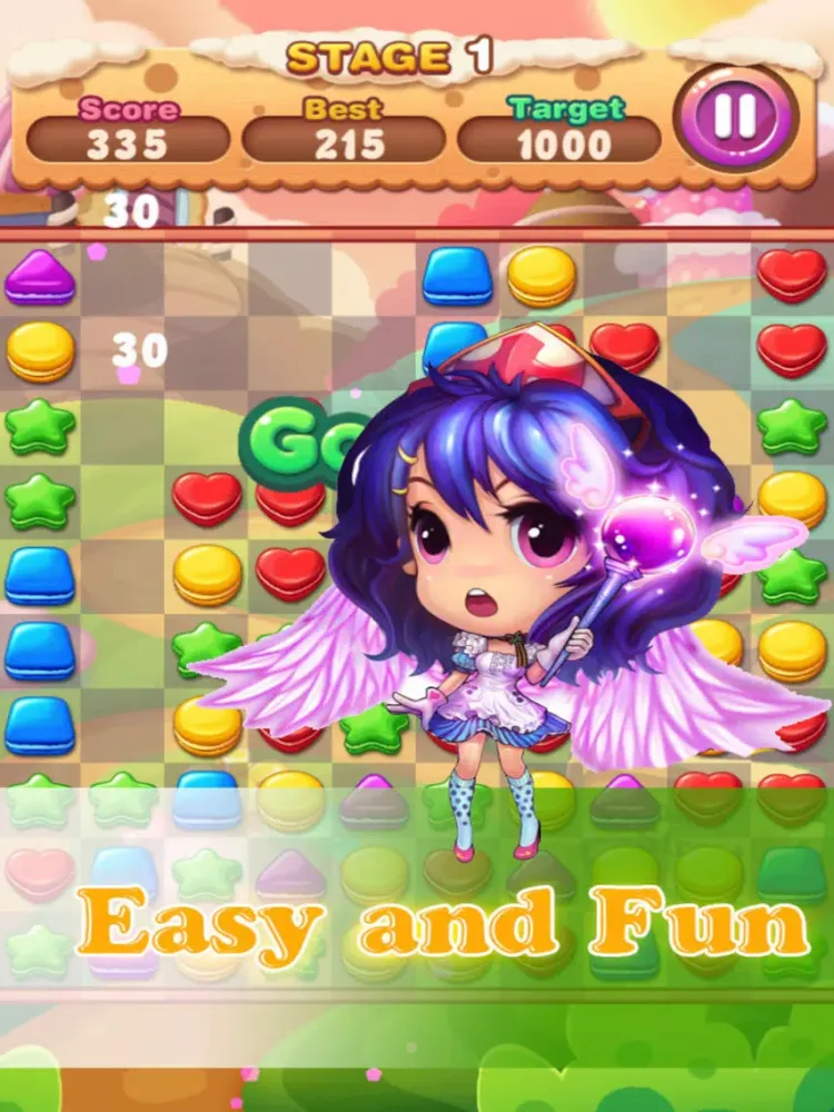 Pastry Smash Match 3 Candy iPad  سکرین شاٹس
