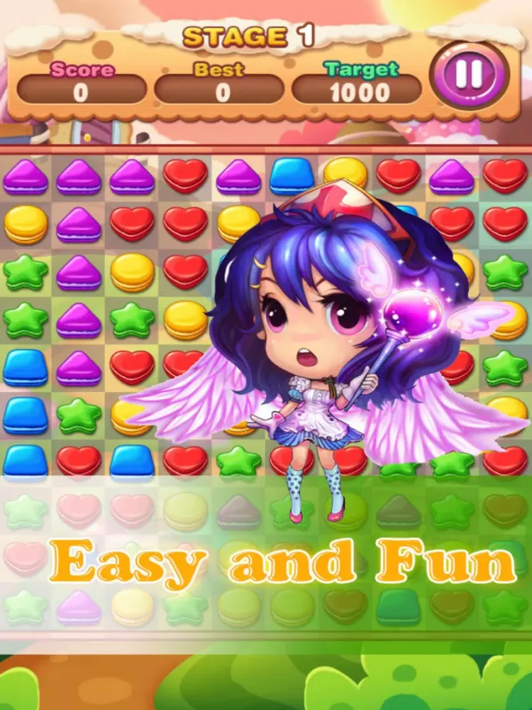 Pastry Smash Match 3 Candy iPad  سکرین شاٹس