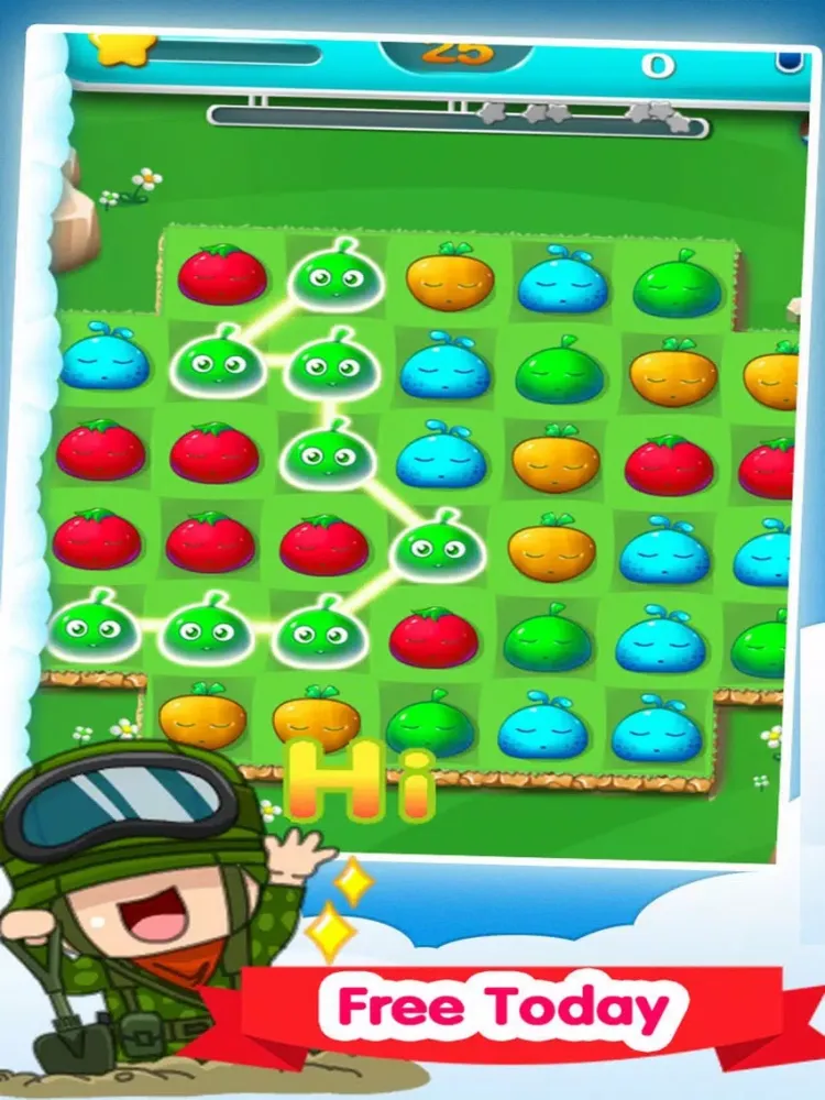 Скриншоты Crazy Garden Match iPad 
