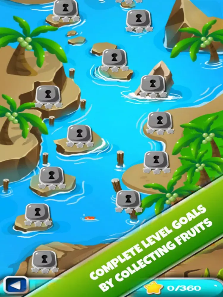 Tangkapan skrin A Little Fruit: Mania Pop iPad 
