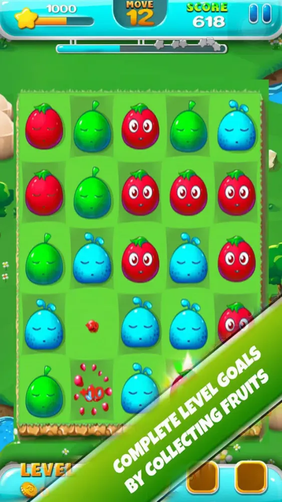 Tangkapan skrin A Little Fruit: Mania Pop