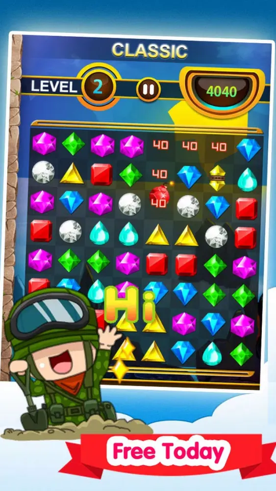Jewel Boom Legend سکرین شاٹس