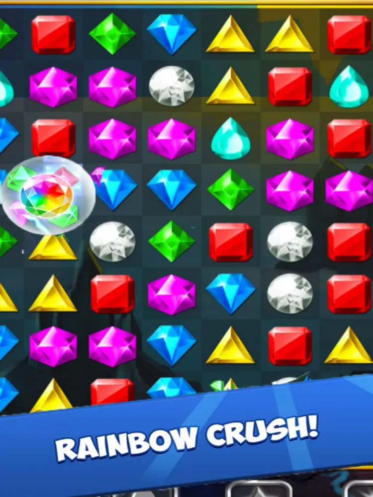 Tangkapan layar Jewels Coco Drop iPad 