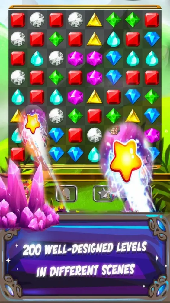 Galaxy Jewels: Match3 Diamon স্ক্রিনশট