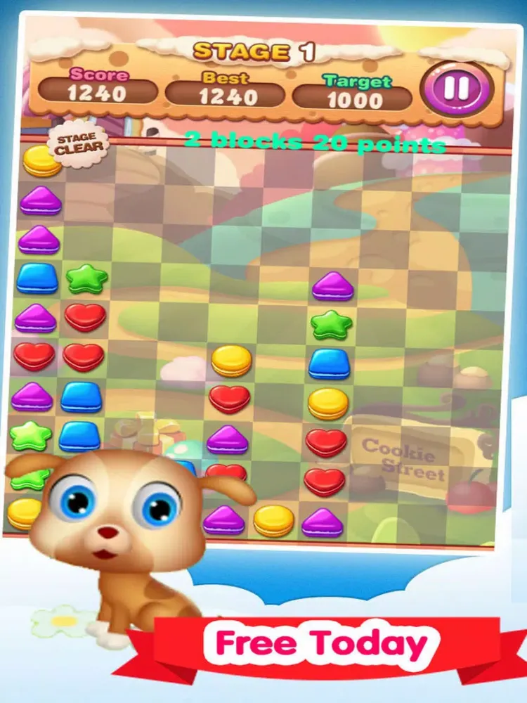 Captures d'écran de Crazy Pop Candies World iPad 
