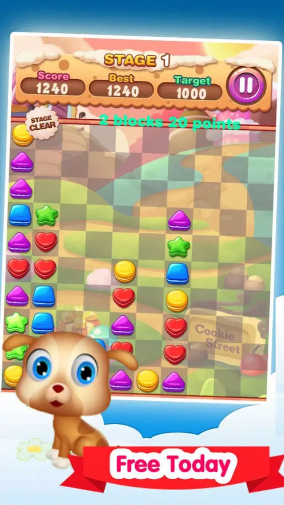 Captures d'écran de Crazy Pop Candies World