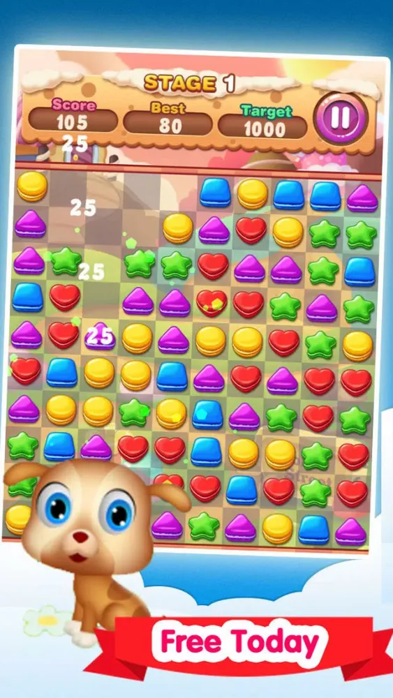 Captures d'écran de Crazy Pop Candies World