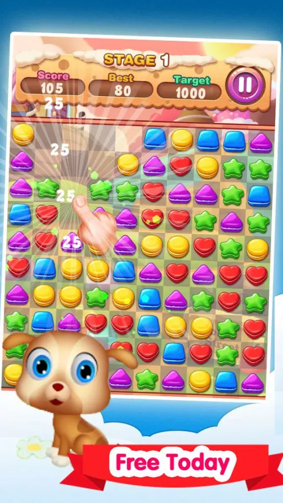 Captures d'écran de Crazy Pop Candies World