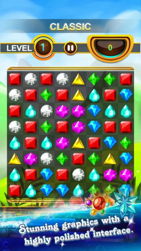 Capturas de tela do Phanet Jewels Challenge