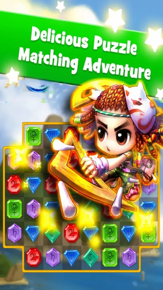 Gem Puzzle - Jewel Legend Free স্ক্রিনশট