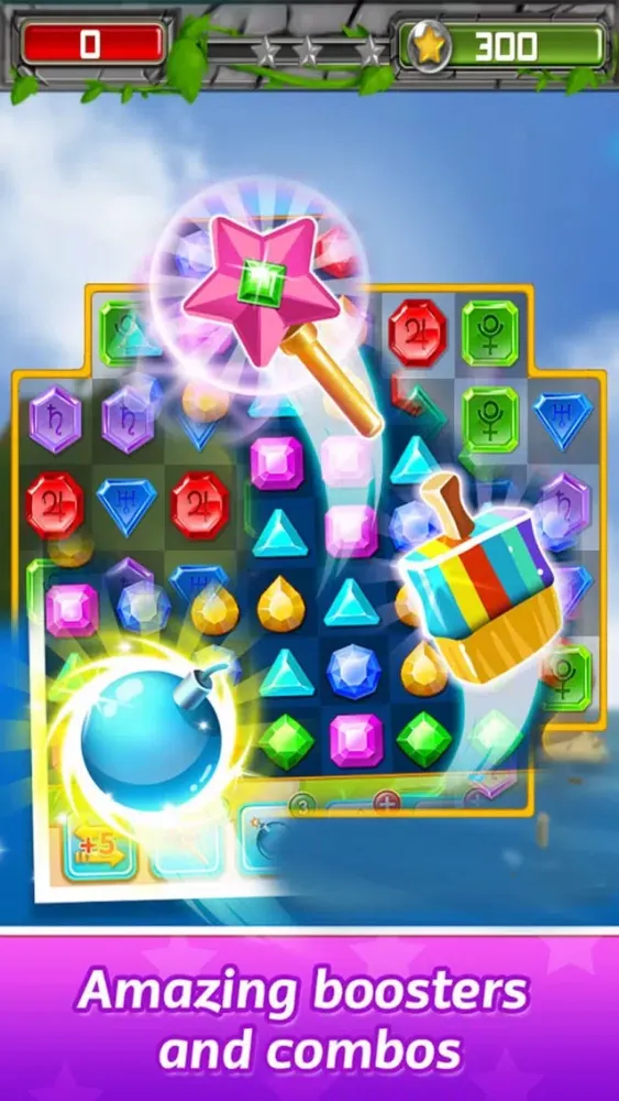 Gem Puzzle - Jewel Legend Free স্ক্রিনশট