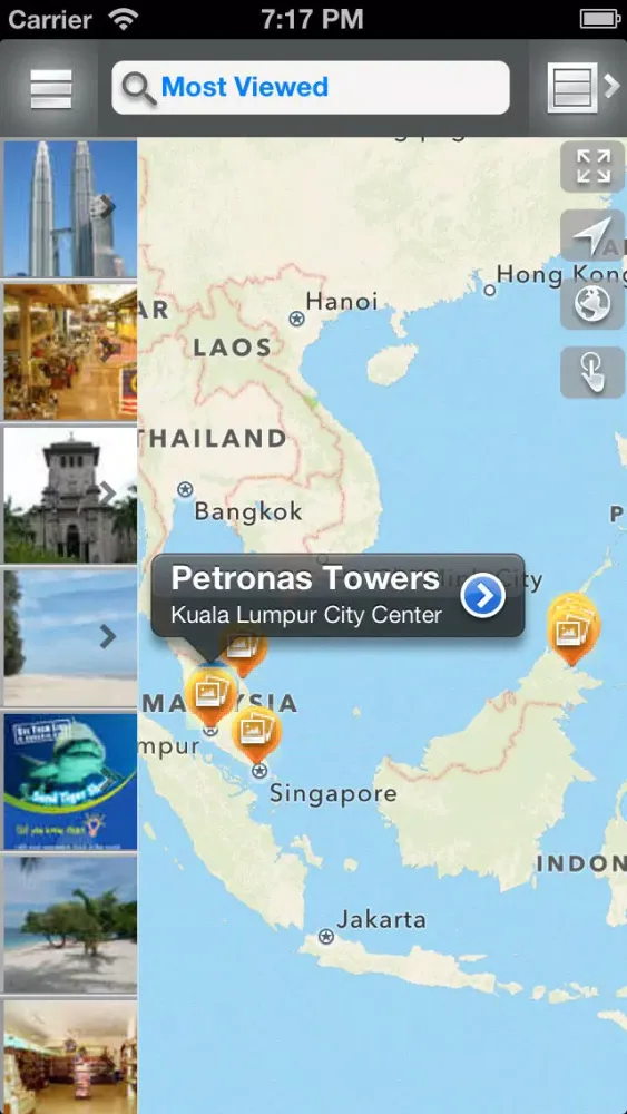 Ảnh chụp màn hình của MyTravel Malaysia