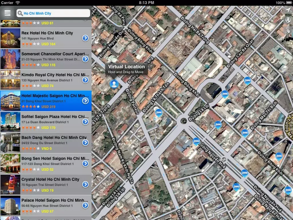 Capturas de pantalla de MyTravel Vietnam iPad 